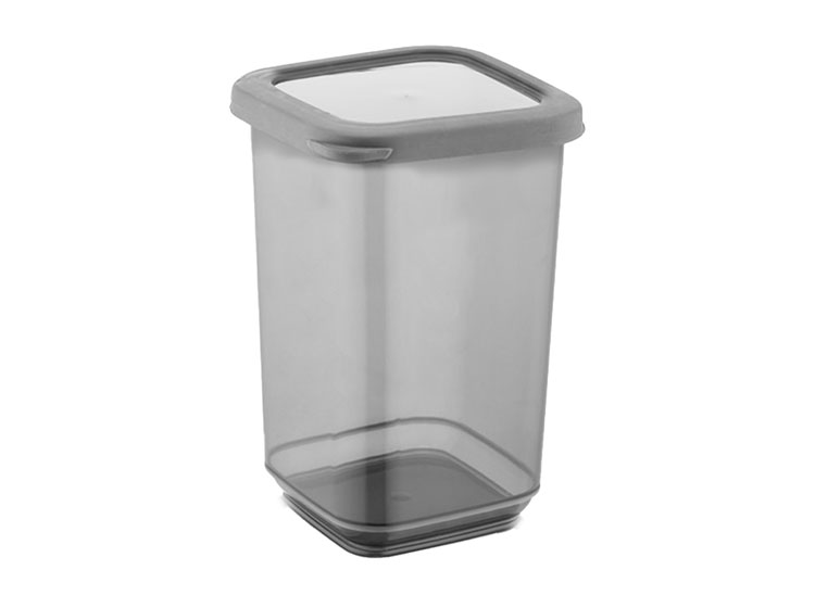 1, 1 L. Kare Kiler Box Silikonlu Kapak